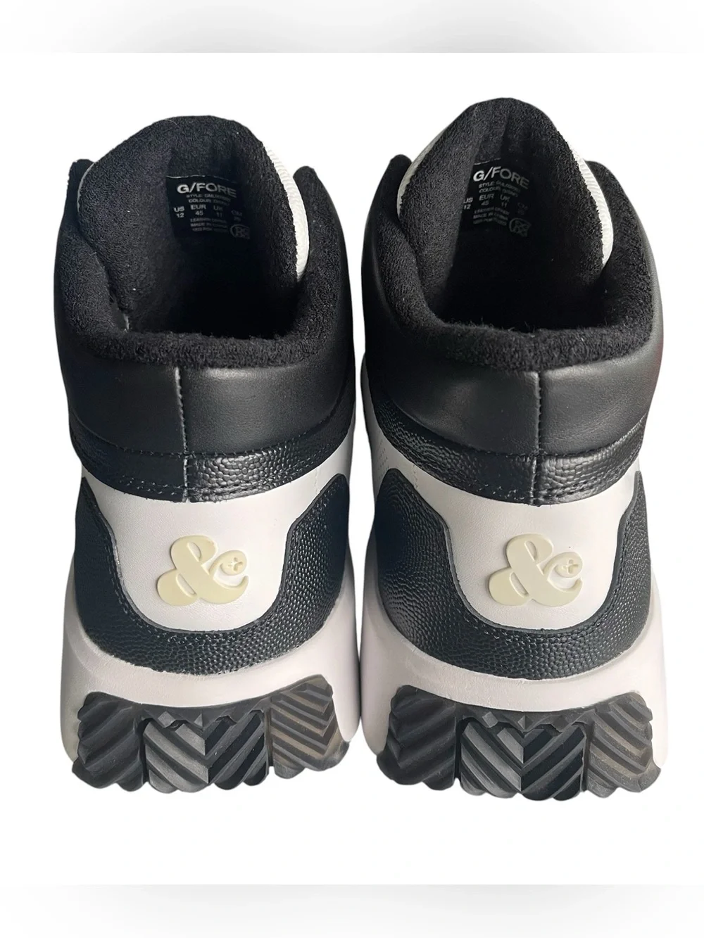 G/Fore Men’s G.112 Leather Mid-Top Street Shoe Size 12 NEW